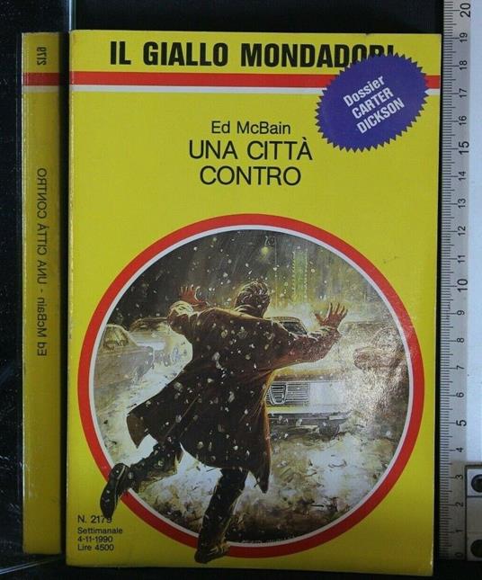 Una Città Contro - Ed McBain - copertina
