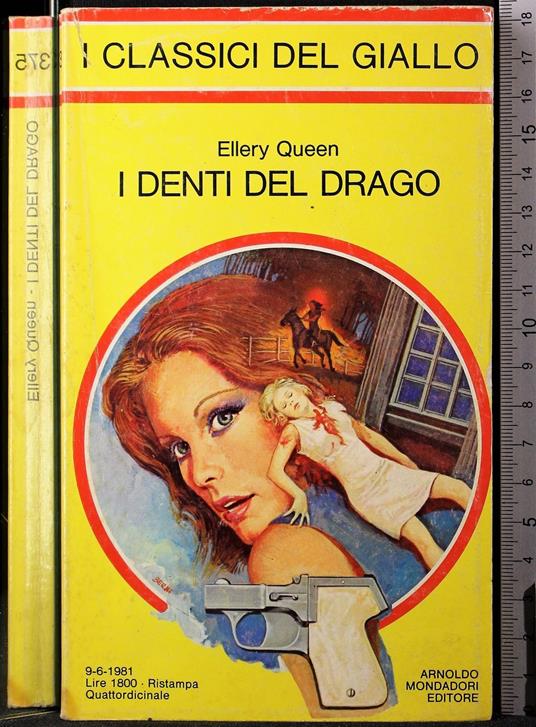 Identi del drago - Ellery Queen - copertina