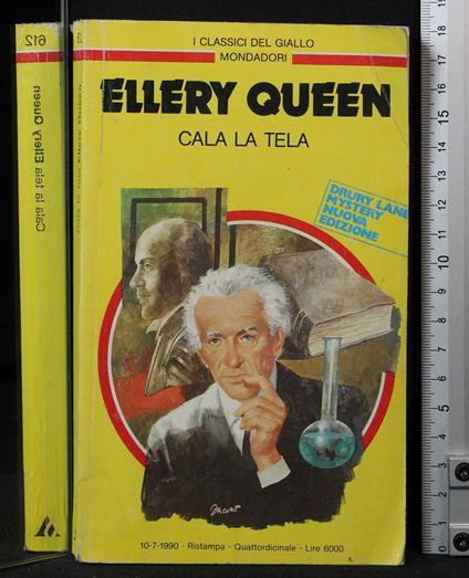 Cala la tela - Ellery Queen - copertina