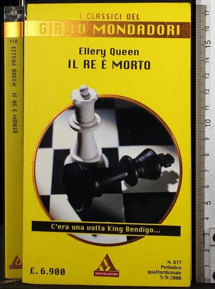 Il Re è morto - Ellery Queen - copertina