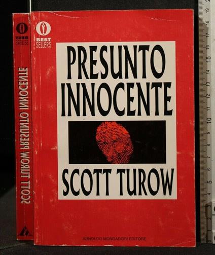Presunto Innocente - Scott Turow - copertina