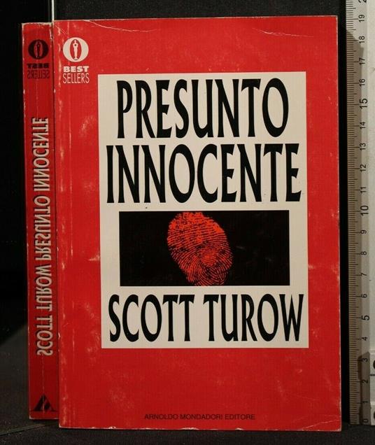 Presunto Innocente - Scott Turow - copertina