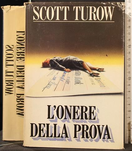 L' Onere Della Prova - Scott Turow - copertina