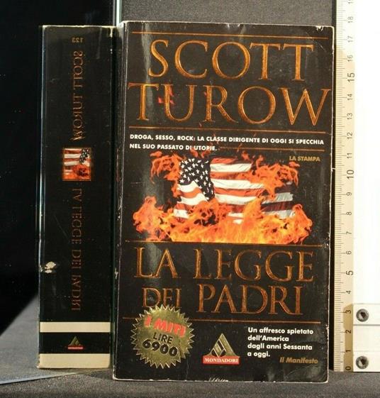 La Legge Dei Padri - Scott Turow - copertina