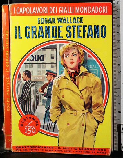 Il grande Stefano - Edgar Wallace - copertina