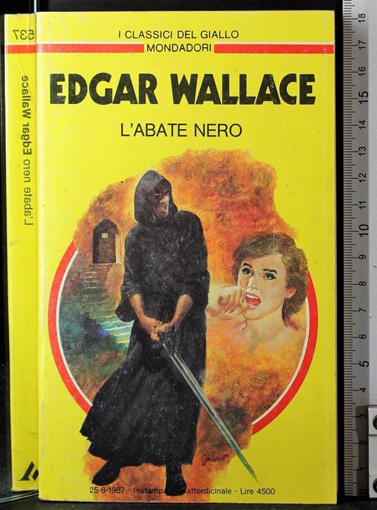 L' abate nero - Edgar Wallace - copertina
