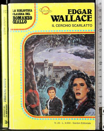 Il cerchio scarlatto - Edgar Wallace - copertina