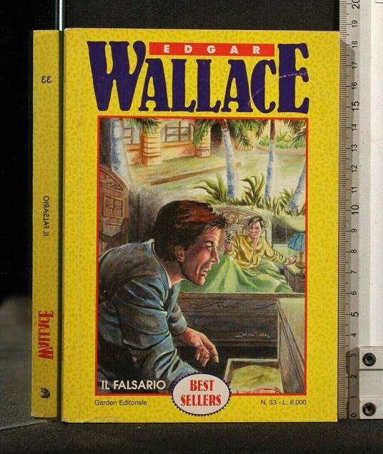 Il Falsario - Edgar Wallace - copertina