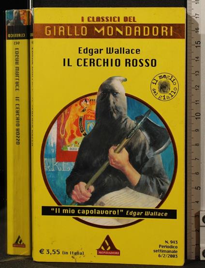 Il Cerchio Rosso - Edgar Wallace - copertina