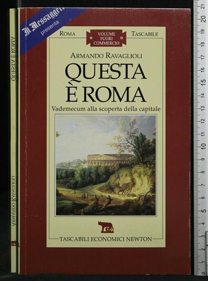 Questa è Roma - Armando Ravaglioli - copertina