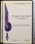 L' evangeli secound Matteo