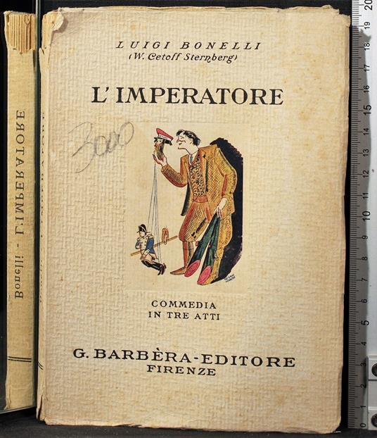 L' imperatore - Luigi Bonelli - copertina