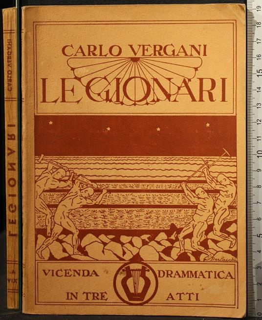 Legionari - Carlo Vergani - copertina