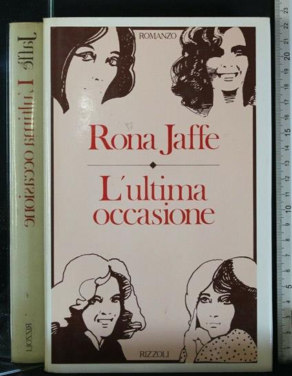 L' Ultima Occasione - Rona Jaffe - copertina