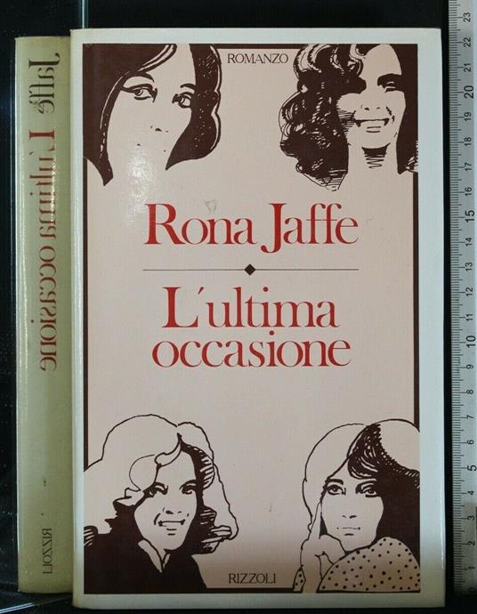 L' Ultima Occasione - Rona Jaffe - copertina