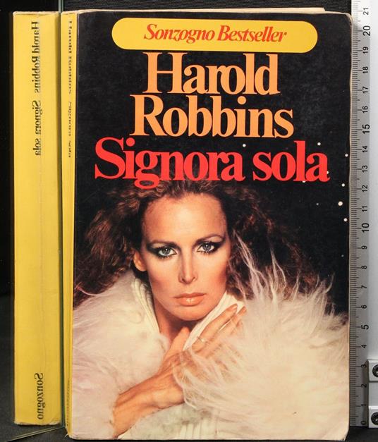 Signora sola - Harold Robbins - copertina
