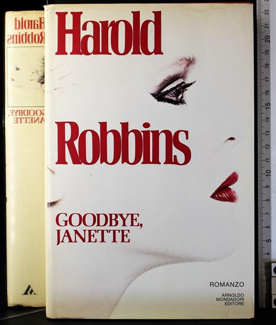 Goodbye, Janette - Harold Robbins - copertina