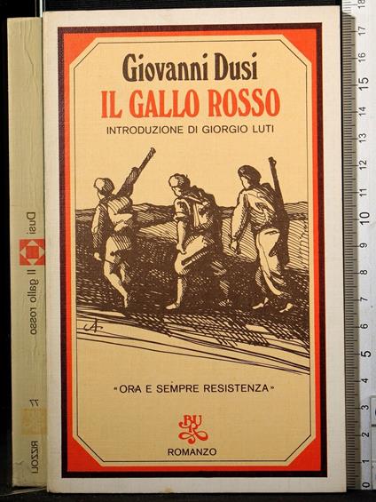 Il gallo rosso - Giovanni Dusi - copertina