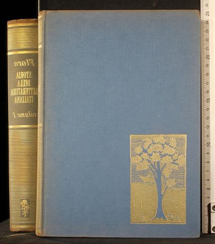 Storia della letteratura italiana Vol 1 - Francesco Flora - copertina