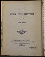 Richiami di Teoria Delle Strutture