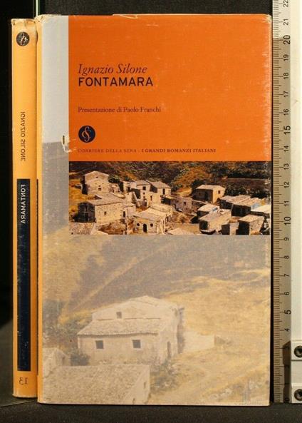 Fontamara - Ignazio Silone - copertina