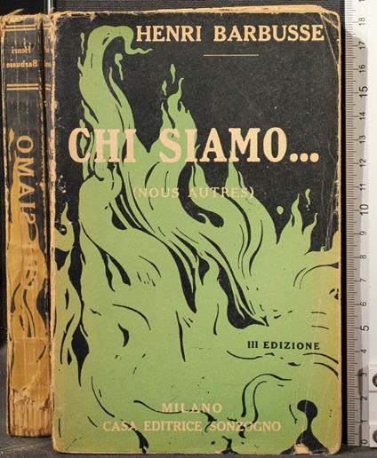 Chi Siamo… - Henri Barbusse - copertina