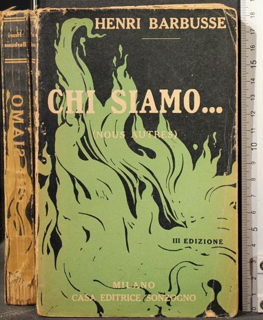 Chi Siamo… - Henri Barbusse - copertina