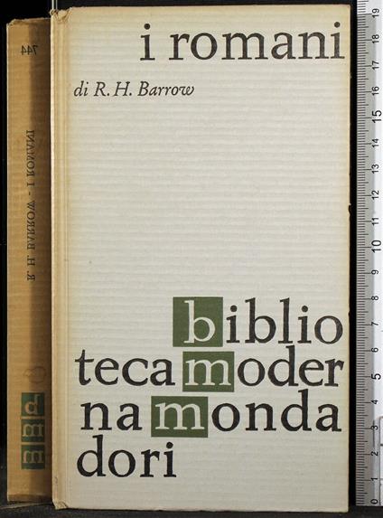 I romani - John Barrow - copertina