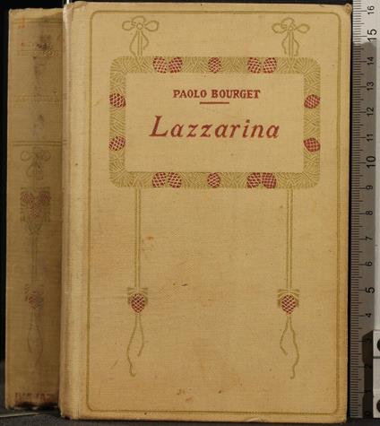 Lazzarina - Paul Bourget - copertina