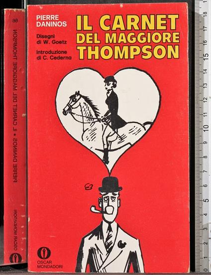 Il carnet del maggiore Thompson - Pierre Daninos - copertina