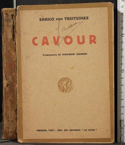 Cavour - Heinrich von Treitschke - copertina