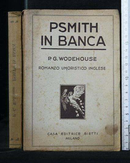 Psmith in Banca - Pelham G. Wodehouse - copertina