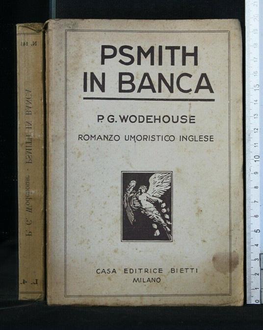 Psmith in Banca - Pelham G. Wodehouse - copertina
