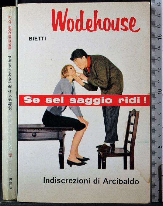Indiscrezioni di Arcibaldo - Pelham G. Wodehouse - copertina