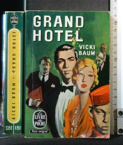 Grand Hotel - Vicki Baum - copertina