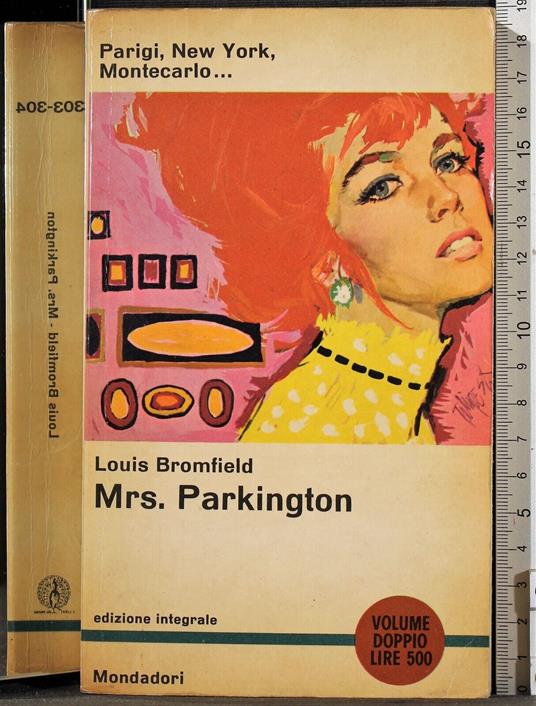 Mrs Parkington - Louis Bromfield - copertina