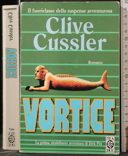 Vortice - Clive Cussler - copertina