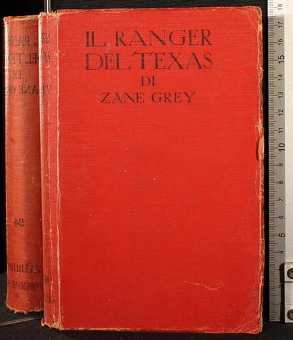 Il ranger del texas - Zane Grey - copertina