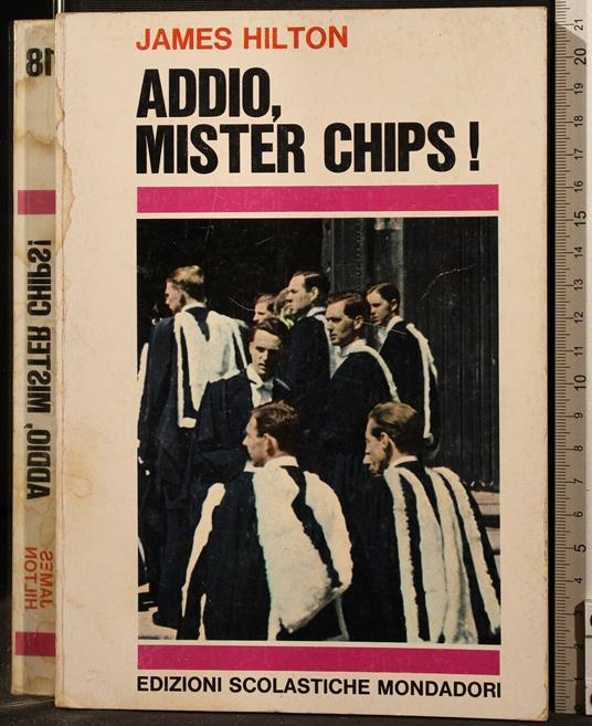 Addio, Mister - James Hilton - copertina