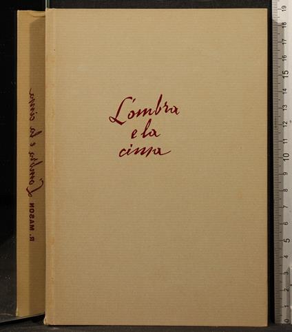 L' ombra e la cima - Richard Mason - copertina