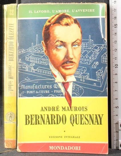 Bernardo Quesnay - André Maurois - copertina