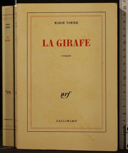 La Girafe - Marie Nimier - copertina