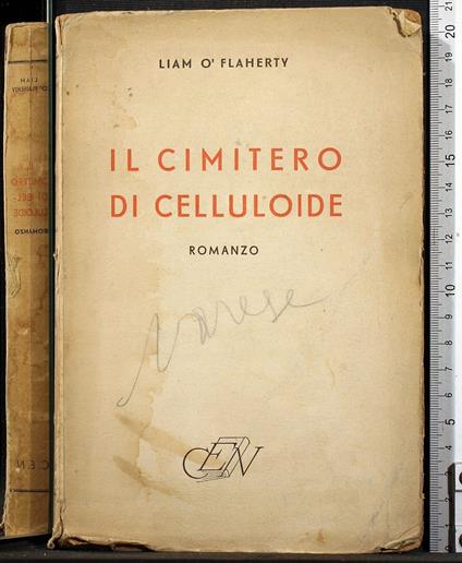 Il cimitero di celluloide - Liam O'Flaherty - copertina