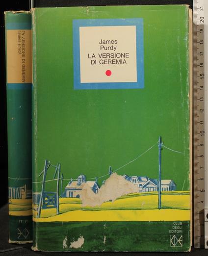 La Versione di Geremia - James Purdy - copertina