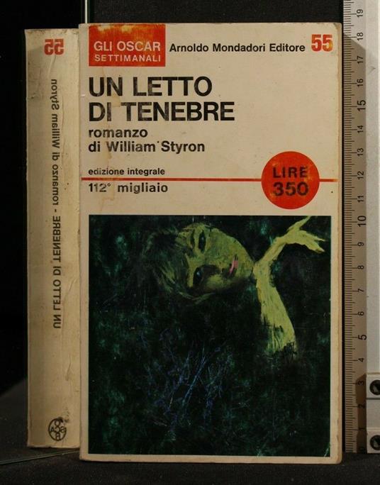 Un Letto di Tenebre - William Styron - copertina