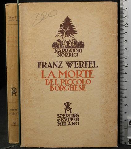 La Morte Del Piccolo - Franz Werfel - copertina