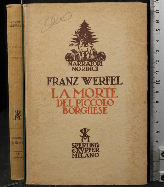 La Morte Del Piccolo - Franz Werfel - copertina