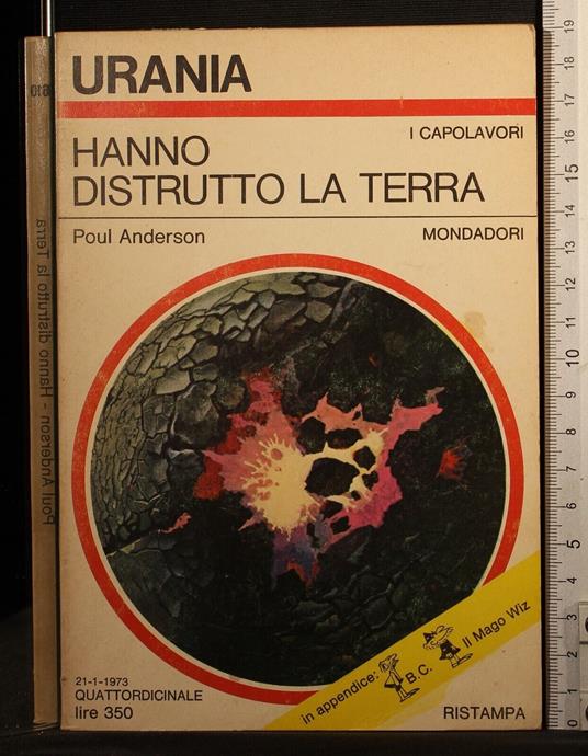 Hanno distrutto la Terra - Poul Anderson - copertina
