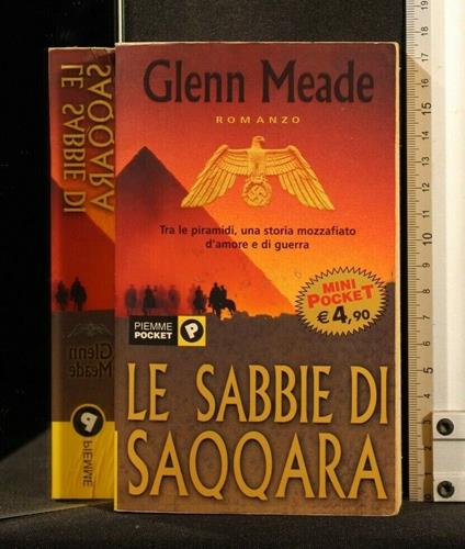 Le Sabbie Si Saqqara - Glenn Meade - copertina