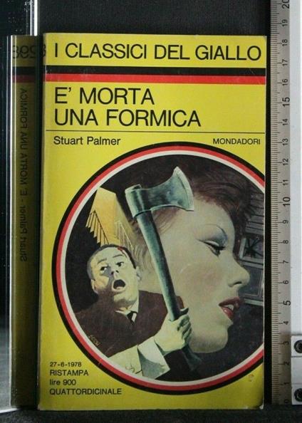 è Morta Una Formica - Stuart Palmer - copertina